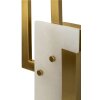 Lampe murale Mauro Feretti Cubes E14 15x8x33 cm doré satiné