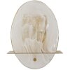 Lampe murale Mauro Ferretti Portlan 20 x 11 x 25 cm en doré naturel E14