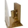 Lampe murale Mauro Ferretti Portlan 20 x 11 x 25 cm en doré naturel E14