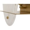 Lampe murale Mauro Ferretti Portlan 20 x 11 x 25 cm en doré naturel E14