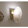 Lampe murale Mauro Ferretti Portlan 20 x 11 x 25 cm en doré naturel E14