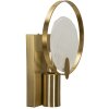 Lampe murale Mauro Ferretti Oklan E14 20x10x29 cm dorée naturelle