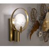 Lampe murale Mauro Ferretti Oklan E14 20x10x29 cm dorée naturelle