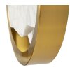 Lampe murale Mauro Ferretti Marbre E14 24x6x24 cm doré veiné