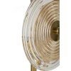 Lampe de table Mauro Ferretti Venise E14 Ø 25x63 cm doré naturel brun