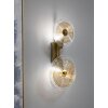 Lampe murale Mauro Ferretti Venise E14 25x10x52 cm doré naturel brun