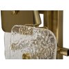 Lampe murale Mauro Ferretti Glassy E14 24x13x76 cm doré nature