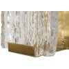 Mauro Ferretti Applique murale Oblin E14 36x15x10 cm or naturel