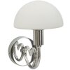 Mauro Ferretti Applique Lovy E14 23x15x22 cm argent blanc