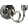 Mauro Ferretti Applique Lovy E14 23x15x22 cm argent blanc