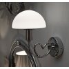 Mauro Ferretti Applique Lovy E14 23x15x22 cm argent blanc