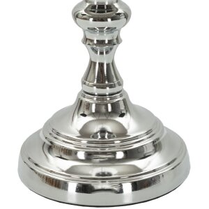 Mauro Ferretti Lampe de table Tilly E27 Ø 25x46 cm argent