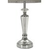 Mauro Ferretti Lampe de table argentée E27 30x56 cm