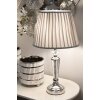 Mauro Ferretti Lampe de table argentée E27 30x56 cm
