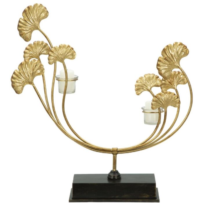 Mauro Ferretti Chandelier Iris 50x12x55 cm or noir