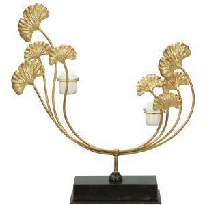 Mauro Ferretti Chandelier Iris 50x12x55 cm or noir