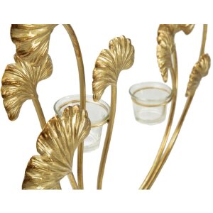Mauro Ferretti Chandelier Iris 50x12x55 cm or noir