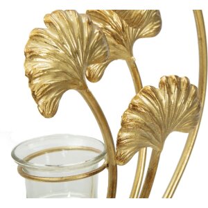 Mauro Ferretti Chandelier Iris 50x12x55 cm or noir