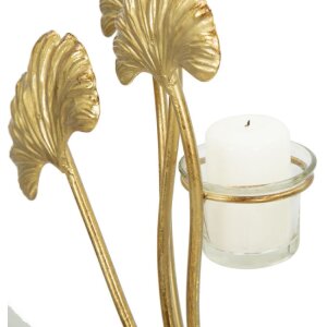 Mauro Ferretti Chandelier Iris 50x12x55 cm or noir