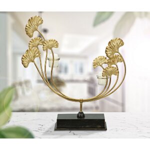 Mauro Ferretti Chandelier Iris 50x12x55 cm or noir