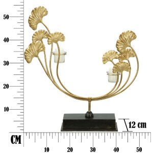 Mauro Ferretti Chandelier Iris 50x12x55 cm or noir