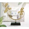 Mauro Ferretti Chandelier Iris 50x12x55 cm or noir