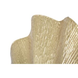 Mauro Ferretti Chandelier mural Feuille 41x11,5x40 cm or