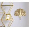 Mauro Ferretti Chandelier mural Feuille 41x11,5x40 cm or