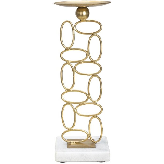 Mauro Ferretti Chandelier Blasen 10x10x27 cm or blanc