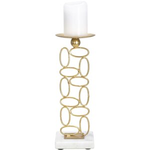 Mauro Ferretti Chandelier Blasen 10x10x27 cm or blanc