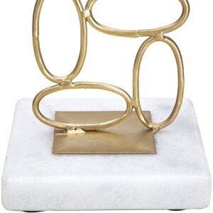 Mauro Ferretti Chandelier Blasen 10x10x27 cm or blanc