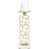 Mauro Ferretti Chandelier Blasen 10x10x27 cm or blanc