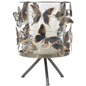 Mauro Ferretti Chandelier Farfalle 15x23,3 cm multicolore