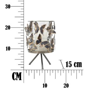 Mauro Ferretti Chandelier Farfalle 15x23,3 cm multicolore