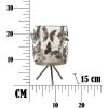 Mauro Ferretti Chandelier Farfalle 15x23,3 cm multicolore