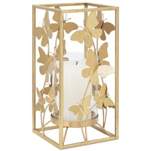 Mauro Ferretti Chandelier Papillon 14x14x29 cm doré