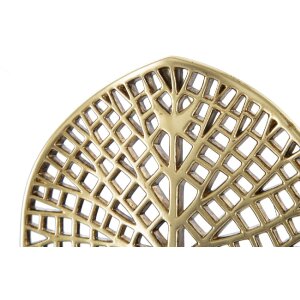 Mauro Ferretti Chandelier mural Lotus 20x8x22,2 cm doré noir