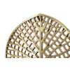 Mauro Ferretti Chandelier mural Lotus 20x8x22,2 cm doré noir