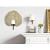 Mauro Ferretti Chandelier mural Lotus 20x8x22,2 cm doré noir
