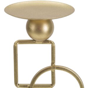 Mauro Ferretti Bougeoir Marie 13x10x31,5 cm doré...
