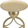 Mauro Ferretti Bougeoir Étoile 10x10x32 cm doré blanc