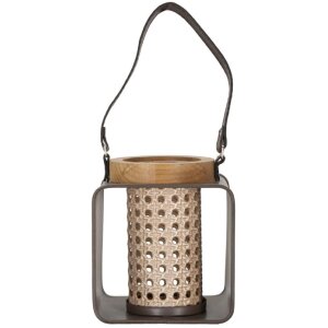 Mauro Ferretti Lanterne 16x13x20 cm marron