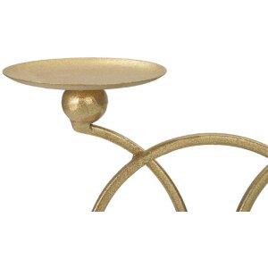 Mauro Ferretti Bougeoir Infini 2 bougies 30x9x20 cm doré