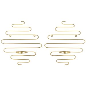 Mauro Ferretti Alid 2er-Set Bougeoir Mural 33x10x34 cm...
