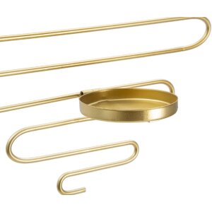 Mauro Ferretti Alid 2er-Set Bougeoir Mural 33x10x34 cm...