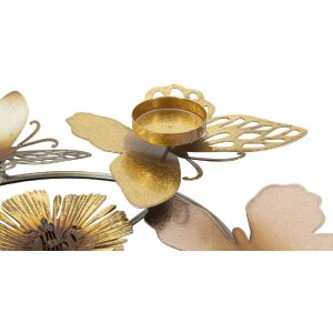 Mauro Ferretti Chandelier Étincelle 3-Flammes 39x35,5x7 cm Multicolore