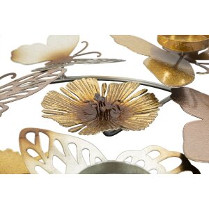 Mauro Ferretti Chandelier Étincelle 3-Flammes 39x35,5x7 cm Multicolore
