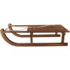 Clayre & Eef Déco Traîneau Bois Marron 80x37x20 cm Vintage Décoration de Noël