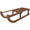Clayre & Eef Déco Traîneau Bois Marron 80x37x20 cm Vintage Décoration de Noël