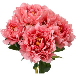 Clayre & Eef 6PL0374 Fleur artificielle rose 40 cm...